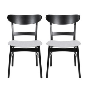 Stylish Dining Chairs Set of 2, Modern Dining Chairs for Kitchen Living Room Dining Room-Christopher Knight Home - 1 of 4