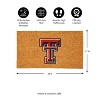 Coir Mat, 16"x28", Texas Tech University - 3 of 4