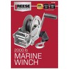 Reese 7017000 20 Foot Hook Strap Zinc Plated Carbon Steel Marine Ratchet Winch - 4 of 4