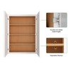 LOVMOR Wall-Mounted Bathroom Cabinet, Bathroom Cabinet Wall Mounted with Adjustable Shelves & Soft-Close Door - 4 of 4