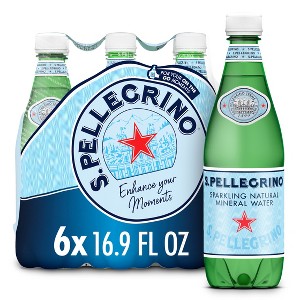 S.Pellegrino Mineral Sparkling Water Bottles - 6pk/16.9 fl oz - 1 of 4