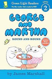 George and Martha: Round and Round Early Reader - (Green Light Readers Level 2) by  James Marshall (Paperback)