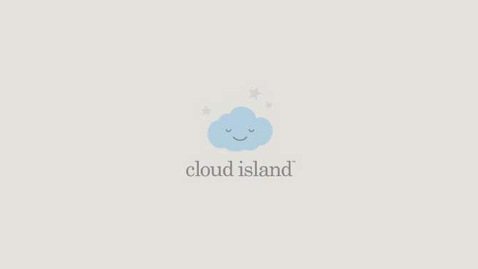 Fitted Crib Sheet World Map - Cloud Island&#8482; Light Blue, 2 of 7, play video