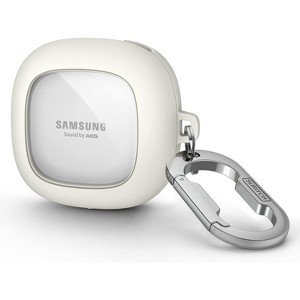 SURITCH Protective Case for Samsung Galaxy Buds FE(2023)/Buds 2 Pro(2022)/Buds 2(2021)/Buds Pro(2021)Buds Live(2020), Shockproof Earbuds Cover, White - 1 of 1