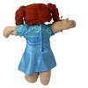 Doll Clothes Superstore Blue Party Lace Trimmed Dress Fits 15-16 Inch Baby And Cabbage Patch Kid Dolls - 4 of 4