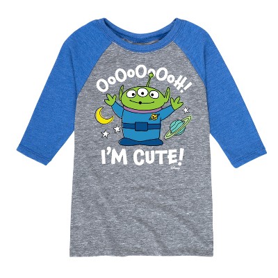 Boys' - Disney - Alien Ooh I'm Cute Raglan Graphic T-Shirt