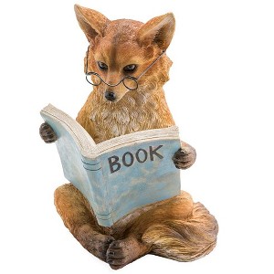 Wind & Weather Reading Fox Statue - 1 of 1
