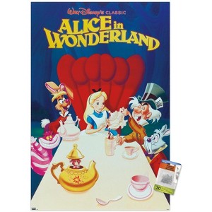Trends International Disney Alice in Wonderland - 70th Anniversary Unframed Wall Poster Prints - 1 of 4