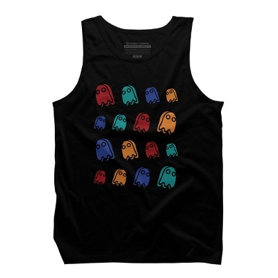 Men's Design By Humans Gummy Ghost Boo Boo Halloween 2019 By wakawiki Tank Top