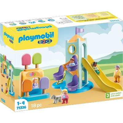 Playmobil Junior Adventure Tower with Ice Cream Booth 71326 Playset 18pcs