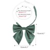 INSPIRE CHIC Women's Adjustable Solid Pre-Tied Bow Tie - 2 of 4