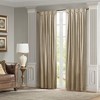 Pleat Curtain Panel with Tieback (Single) Champagne 52x84 in - 2 of 4