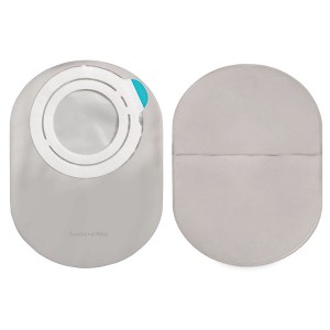 SenSura Mio Flex Two-Piece Ostomy Pouch, Maxi Closed-End, Transparent, 30 Count - 1 of 3