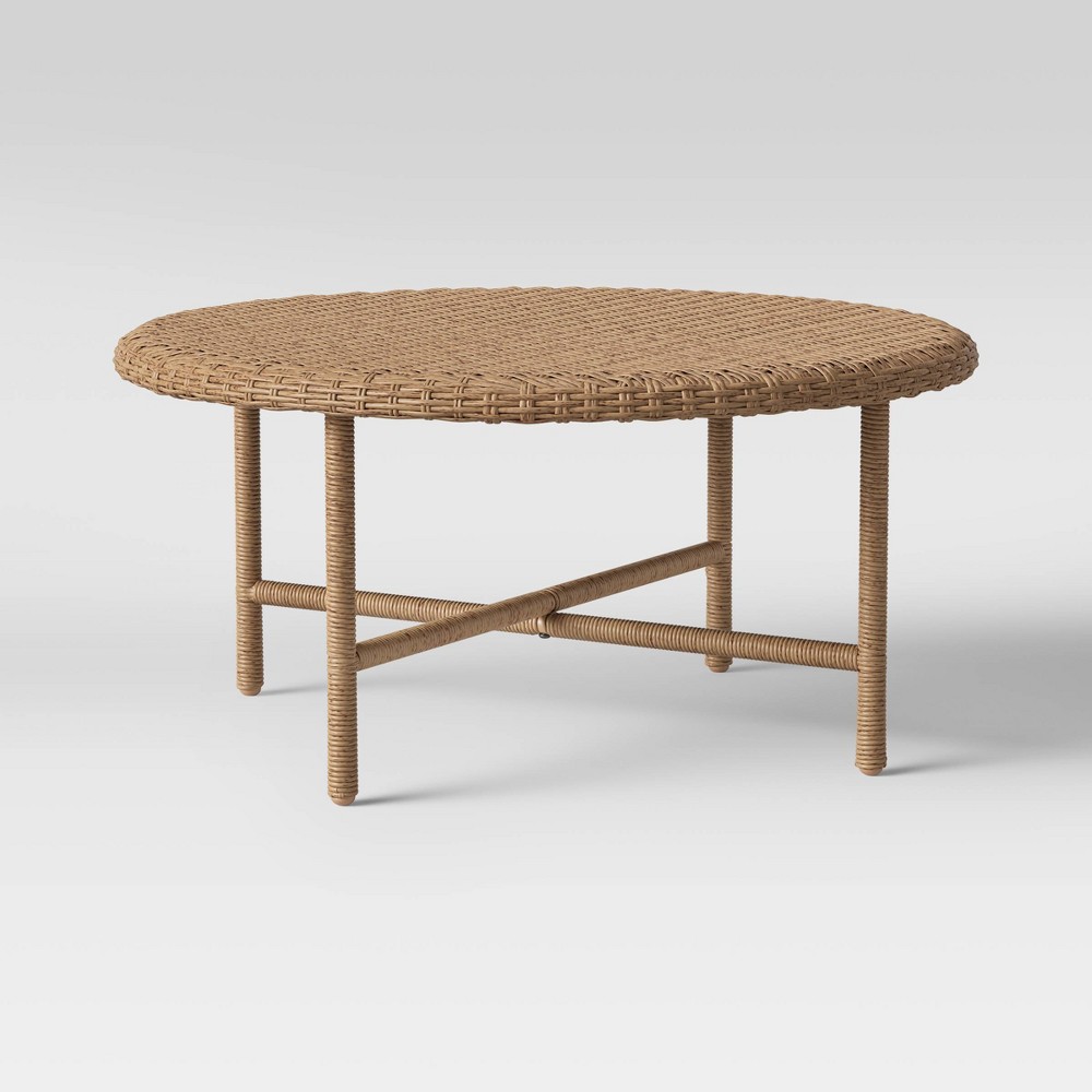 Wicker Patio Coffee Table - Threshold designed with Studio McGee