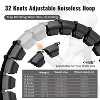 MAICIFI 65in Weighted Hula Hoop for Women - 32 Detachable Knots, Silent Workout, Waist & Abs 2-in-1 - 3 of 4
