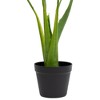 Northlight 35" Green Wide Leaf Monstera Artificial Potted Plant - image 4 of 4