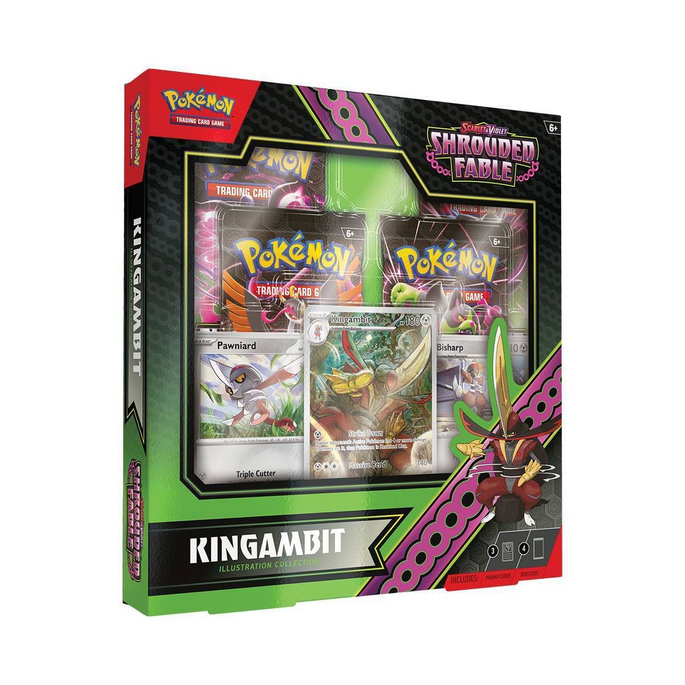 Pokemon Trading Card Game: Scarlet & Violet - Shrouded Fable Kingambit Illustration Collection