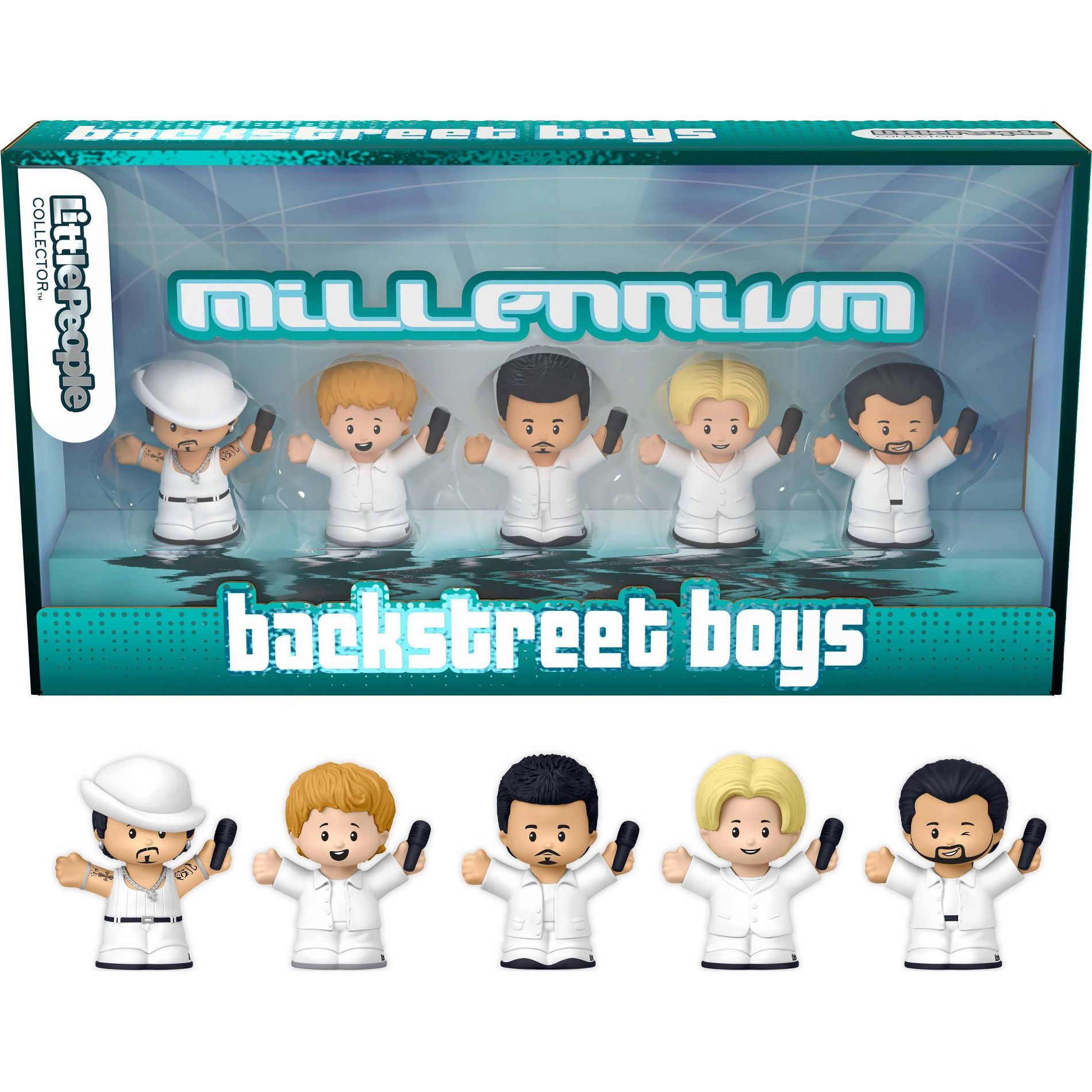 Little People Collector Backstreet Boys Special Edition Set for Music Fans with 5 Figures
