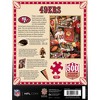 MasterPieces 500 Piece Puzzle - San Francisco 49ers Locker Room - 15"x21" - image 4 of 4