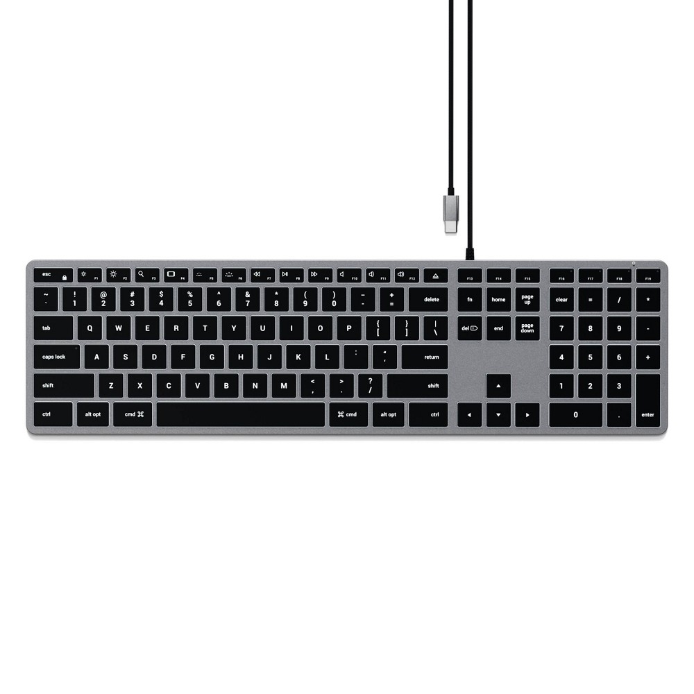 Satechi Slim W3 Wired Backlit Keyboard