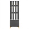 CAVINAS Hall Tree with Bench and Storage Adjustable Modern Coat Rack with 8 Hooks for Hallway - 3 of 4