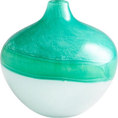 Cyan Design - Iced Marble - Medium Vase - 8.5 Inches Wide By 8.25 Inches High
