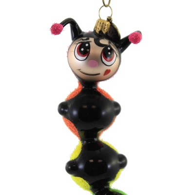 Blu Bom 6.0" Callie B Caterpillar Spring Ornament Bug Rainbow  -  Tree Ornaments