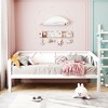 NicBex Twin /Full Size Daybed, Day Bed Frame with Wood Slat Support, Sofa Bed with Bottom storage - 3 of 4