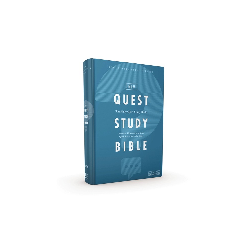 Niv, Quest Study Bible, Hardcover, Comfort Print - by Zondervan