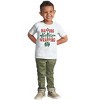 Xmas Napping Before Wrapping Presents Toddler Baby Girl T Shirt Brisco Brands - 2 of 4