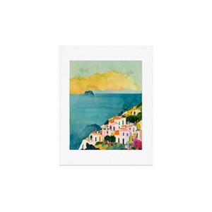 Deny Designs Mambo Art Studio Positano View Art Print - 1 of 4