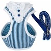 Pet Life Luxe Spawling 2-In-1 Mesh Reversed Adjustable Dog Harness-Leash W/ Fashion Bowtie - 3 of 3