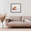 Stupell Industries Meeting of Fox And Sparrow Framed Print Under Glass Art - 3 of 4