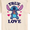 Men's - Lilo and Stitch - True Love Short Sleeve Graphic T-Shirt - 2 of 4