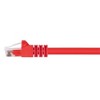 Monoprice Cat5e Ethernet Patch Cable - 7 Feet - Red | Network Internet Cord - RJ45, Stranded, 350Mhz, UTP, Pure Bare Copper Wire, 24AWG - 2 of 4