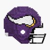 Forever Collectibles Minnesota Vikings NFL FOCO BRXLZ Helmet Building Block Set - 4 of 4