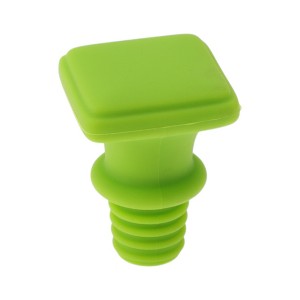 Unique Bargains Bottle Stoppers Square Flat Hand Wash Silicone 1.77"x1.38"x1.38" 1 Pc - 1 of 3
