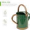 Best Choice Products 1-Gallon Galvanized Steel Watering Can for Gardening w/ O-Ring, Top Handle, Copper Accents - 3 of 4