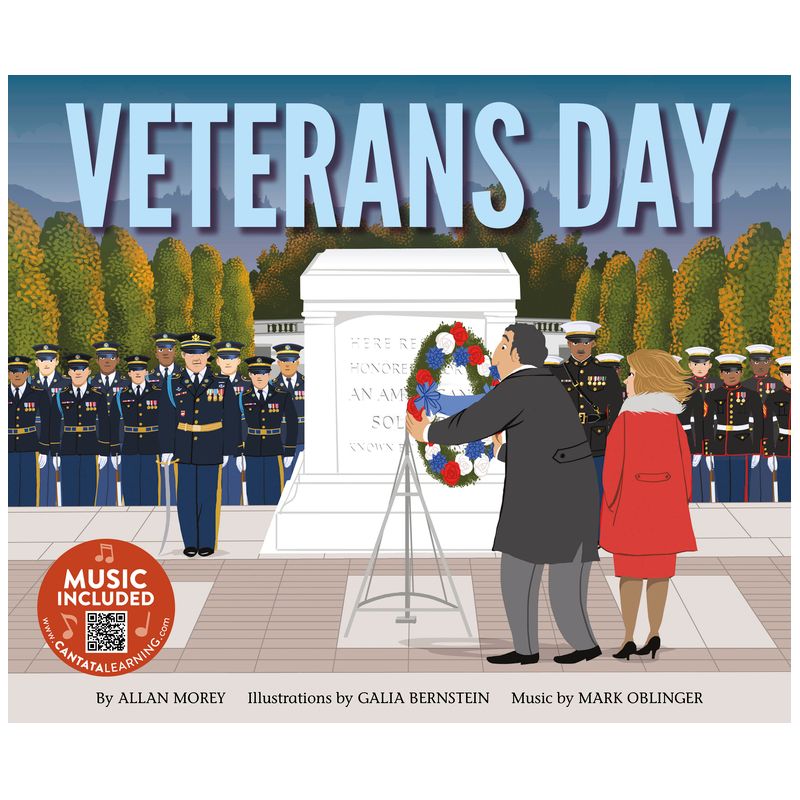 Veterans Day - (Holidays in Rhythm and Rhyme) by  Allan Morey (Hardcover), 1 of 2