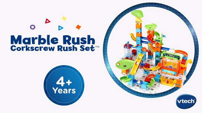 VTech Marble Rush Corkscrew Rush Set, 2 of 15, play video