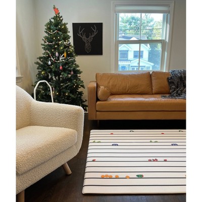 Reversible Gray and White Foam Baby Play Mat