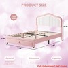 Twin/Twin-XL/Full Size Upholstered Bed Frame with Storage Drawer and Smart light Headboard for Kids, Wooden Slats Support, No Box Spring Needed - 2 of 4
