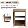 Dexmalle 24" Freestanding Bathroom Vanity with White Ceramic Sink & 2 Soft-Close Cabinet Doors - 4 of 4