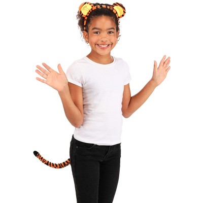 HalloweenCostumes.com    Disney Winnie the Pooh Tigger Ears Headband and Tail Kit, Black/Orange