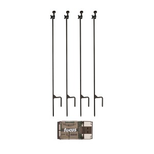 HME Products Trail Camera Holder Posts (4-Pack), Universal Mounts for Game Cams - 1 of 4