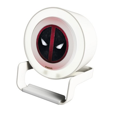 Keyscaper Marvel Deadpool Grid Night Light Charger and Bluetooth Speaker