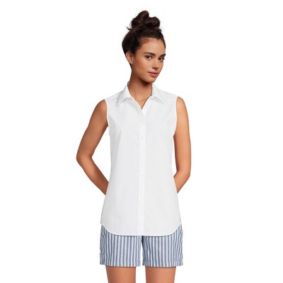 Lands' End Lands' End Women's Sleeveless No Iron Shirt