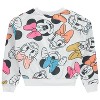 Girls Mickey Mouse Fashion Crewneck Sweatshirt - Collegiate Athletic Crewneck Sweatshirt - Mickey & Minnie Sweatshirt - 2 of 4