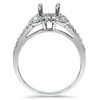 Pompeii3 1/3ct Diamond Semi Mount Engagement Ring Setting 14K - 3 of 4
