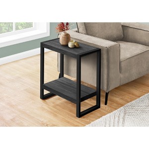 Gulches Industrial 2-Tier Accent Table - Versatile Side Table for Living & Bedroom - 1 of 4